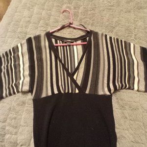 MEDIUM, SILVER FLEX DRESSY TOP
